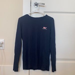 Vineyard vines long sleeve navy t shirt size S